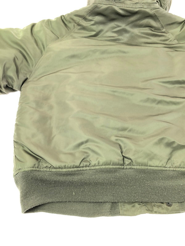 【中古品】【メンズ】 ALPHA INDUSTRIES N-2B FLIGHT JACKET 2010-076 フライト ジャケット アウター 145-260930-rt-15-tagh サイズ：M カラー：オリーブ 万代Net店