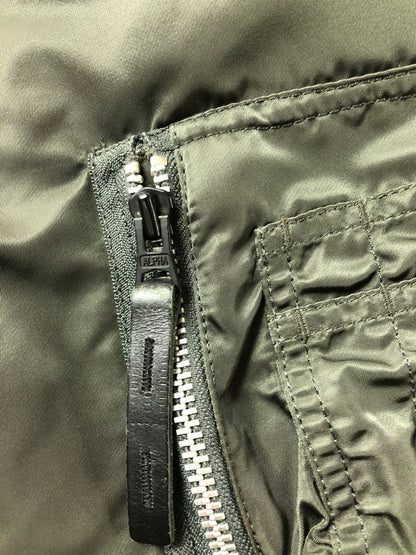 【中古品】【メンズ】 ALPHA INDUSTRIES N-2B FLIGHT JACKET 2010-076 フライト ジャケット アウター 145-260930-rt-15-tagh サイズ：M カラー：オリーブ 万代Net店