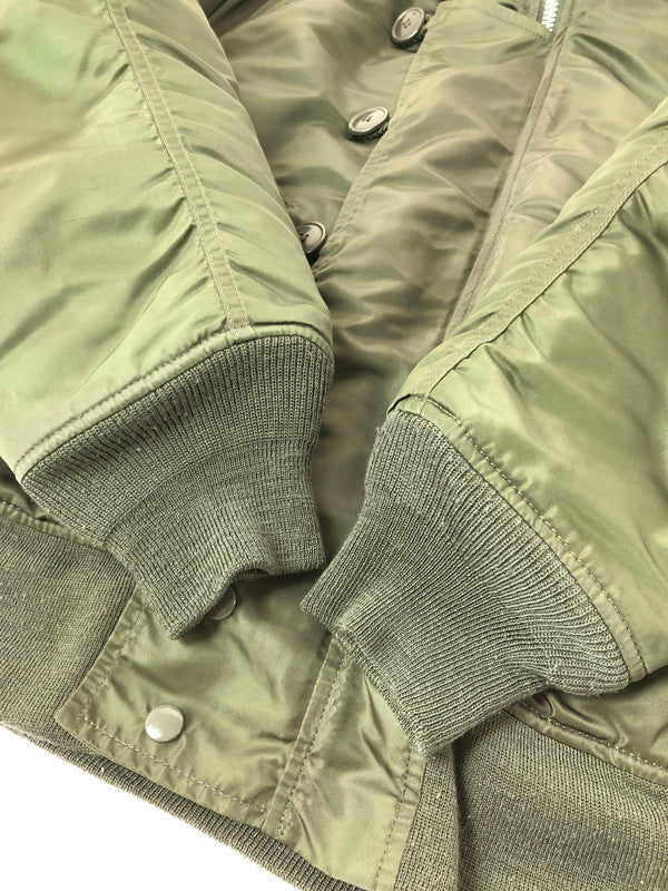 【中古品】【メンズ】 ALPHA INDUSTRIES N-2B FLIGHT JACKET 2010-076 フライト ジャケット アウター 145-260930-rt-15-tagh サイズ：M カラー：オリーブ 万代Net店
