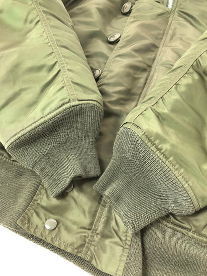 【中古品】【メンズ】 ALPHA INDUSTRIES N-2B FLIGHT JACKET 2010-076 フライト ジャケット アウター 145-260930-rt-15-tagh サイズ：M カラー：オリーブ 万代Net店