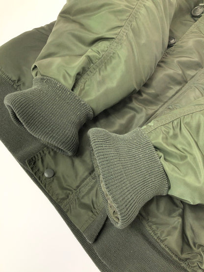 【中古品】【メンズ】 ALPHA INDUSTRIES N-2B FLIGHT JACKET 2010-076 フライト ジャケット アウター 145-260930-rt-15-tagh サイズ：M カラー：オリーブ 万代Net店