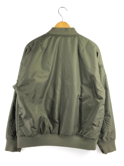 【中古品】【メンズ】 BEAMS ビームス FLIGHT JACKET 11-18-2908-277 フライトジャケット アウター 147-260926-na-31-tagh サイズ：L カラー：カーキ 万代Net店