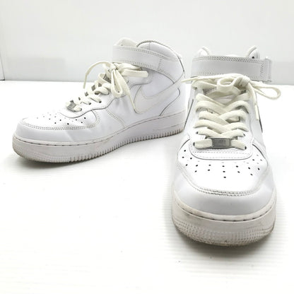 【中古品】【メンズ】 NIKE ナイキ AIR FORCE 1 MID CW2289-111 エア フォース 1 ミッド スニーカー 靴 160-260926-rt-03-tagh サイズ：28cm US10 カラー：ホワイト 万代Net店