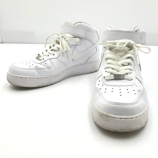 【中古品】【メンズ】 NIKE ナイキ AIR FORCE 1 MID CW2289-111 エア フォース 1 ミッド スニーカー 靴 160-260926-rt-03-tagh サイズ：28cm US10 カラー：ホワイト 万代Net店