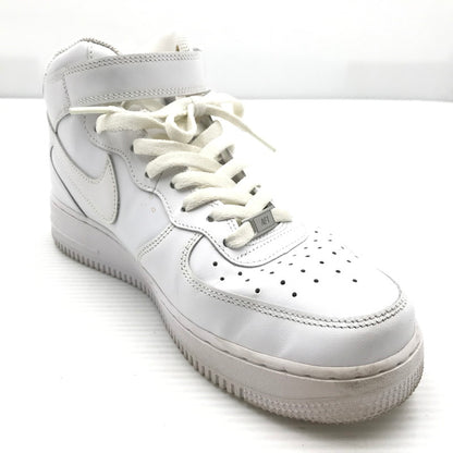 【中古品】【メンズ】 NIKE ナイキ AIR FORCE 1 MID CW2289-111 エア フォース 1 ミッド スニーカー 靴 160-260926-rt-03-tagh サイズ：28cm US10 カラー：ホワイト 万代Net店
