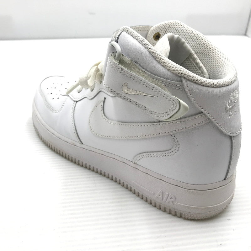 【中古品】【メンズ】 NIKE ナイキ AIR FORCE 1 MID CW2289-111 エア フォース 1 ミッド スニーカー 靴 160-260926-rt-03-tagh サイズ：28cm US10 カラー：ホワイト 万代Net店