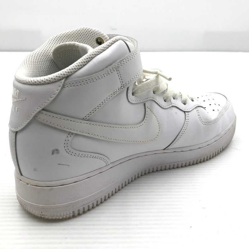 【中古品】【メンズ】 NIKE ナイキ AIR FORCE 1 MID CW2289-111 エア フォース 1 ミッド スニーカー 靴 160-260926-rt-03-tagh サイズ：28cm US10 カラー：ホワイト 万代Net店