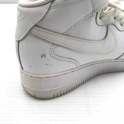 【中古品】【メンズ】 NIKE ナイキ AIR FORCE 1 MID CW2289-111 エア フォース 1 ミッド スニーカー 靴 160-260926-rt-03-tagh サイズ：28cm US10 カラー：ホワイト 万代Net店
