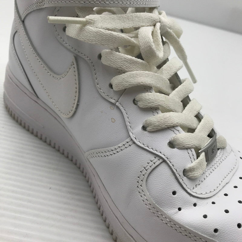 【中古品】【メンズ】 NIKE ナイキ AIR FORCE 1 MID CW2289-111 エア フォース 1 ミッド スニーカー 靴 160-260926-rt-03-tagh サイズ：28cm US10 カラー：ホワイト 万代Net店