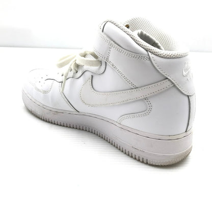 【中古品】【メンズ】 NIKE ナイキ AIR FORCE 1 MID CW2289-111 エア フォース 1 ミッド スニーカー 靴 160-260926-rt-03-tagh サイズ：28cm US10 カラー：ホワイト 万代Net店