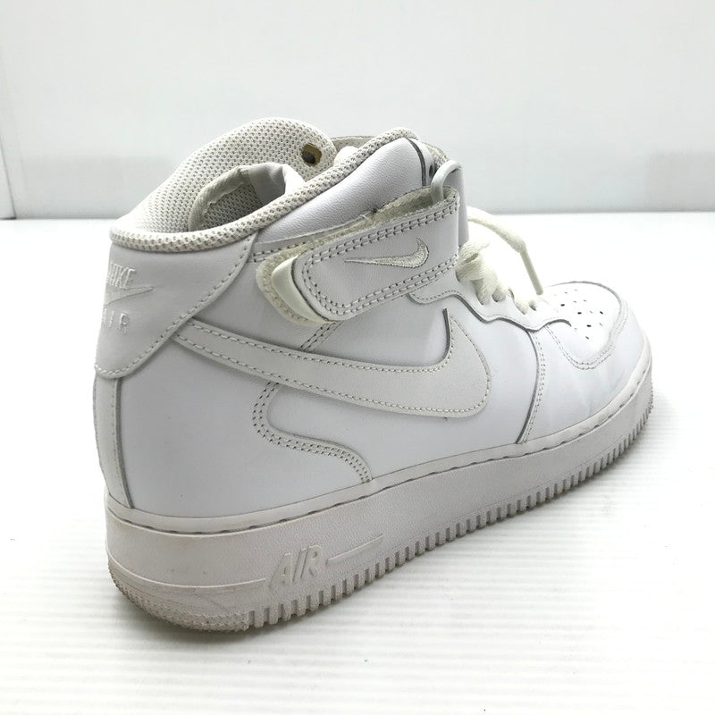 【中古品】【メンズ】 NIKE ナイキ AIR FORCE 1 MID CW2289-111 エア フォース 1 ミッド スニーカー 靴 160-260926-rt-03-tagh サイズ：28cm US10 カラー：ホワイト 万代Net店