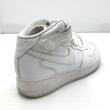 【中古品】【メンズ】 NIKE ナイキ AIR FORCE 1 MID CW2289-111 エア フォース 1 ミッド スニーカー 靴 160-260926-rt-03-tagh サイズ：28cm US10 カラー：ホワイト 万代Net店