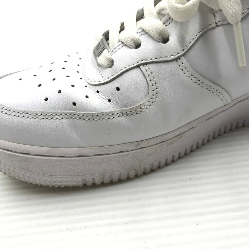 【中古品】【メンズ】 NIKE ナイキ AIR FORCE 1 MID CW2289-111 エア フォース 1 ミッド スニーカー 靴 160-260926-rt-03-tagh サイズ：28cm US10 カラー：ホワイト 万代Net店