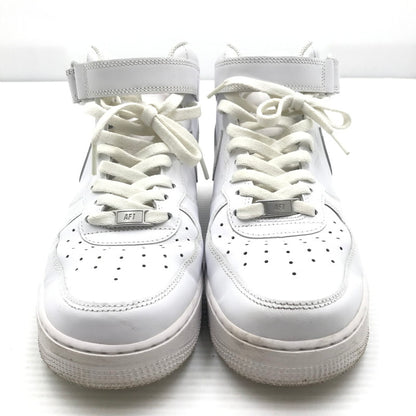 【中古品】【メンズ】 NIKE ナイキ AIR FORCE 1 MID CW2289-111 エア フォース 1 ミッド スニーカー 靴 160-260926-rt-03-tagh サイズ：28cm US10 カラー：ホワイト 万代Net店