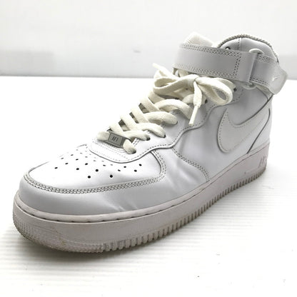 【中古品】【メンズ】 NIKE ナイキ AIR FORCE 1 MID CW2289-111 エア フォース 1 ミッド スニーカー 靴 160-260926-rt-03-tagh サイズ：28cm US10 カラー：ホワイト 万代Net店