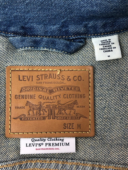 【中古品】【メンズ】 LEVI'S PREMIUM リーバイス プレミアム 1ST DENIM JACKET PC9-003ZU-0000 ファースト デニム ジャケット ジージャン ライトアウター 147-260926-rt-24-tagh サイズ：M カラー：インディゴ 万代Net店