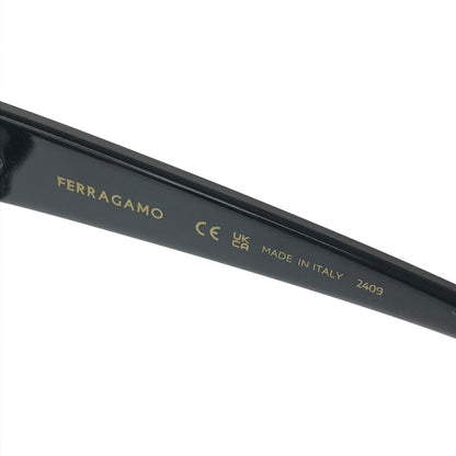 【中古品】【レディース】 SALVATORE FERRAGAMO サルヴァトーレフェラガモ EYE WEAR SF2975 アイウェア 眼鏡 アクセサリー 183-260928-na-11-tagh サイズ：53□17 140 カラー：ブラック 万代Net店