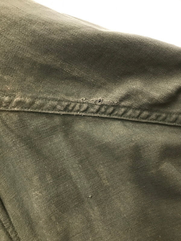 【現状渡し品】【メンズ】 U.S.ARMY アメリカ軍 MILITARY SHIRT 8415-900-8248 ミリタリーシャツ ライトアウター 146-260926-na-07-tagh サイズ：M カラー：カーキ 万代Net店