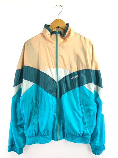 【中古品】【メンズ】 ADIDAS アディダス 90'S NYLON JACKET 90年代 ナイロンジャケット 万国旗タグ ライトアウター 146-260926-na-26-tagh サイズ：5 カラー：マルチカラー 万代Net店