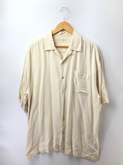 【中古品】【メンズ】 BEN HOGAN ベン ホーガン S/S SILK SHIRT シルクシャツ 半袖シャツ 146-260926-na-06-tagh サイズ：XL カラー：ホワイト 万代Net店