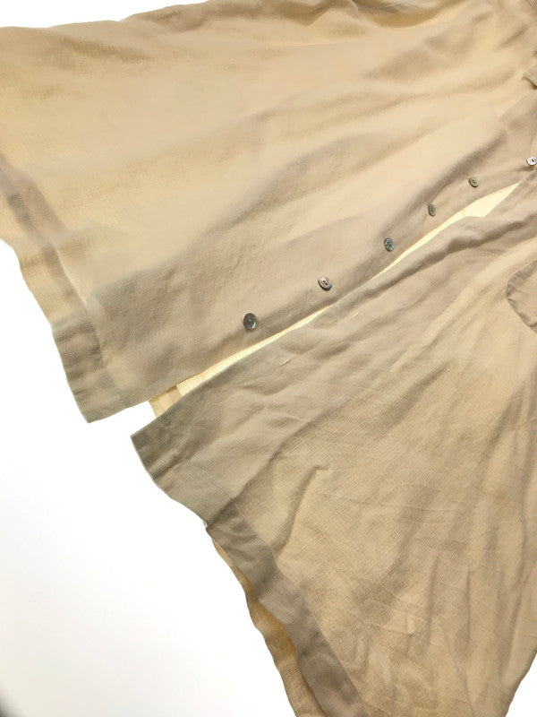 【中古品】【メンズ】 BEN HOGAN ベン ホーガン S/S SILK SHIRT シルクシャツ 半袖シャツ 146-260926-na-06-tagh サイズ：XL カラー：ホワイト 万代Net店