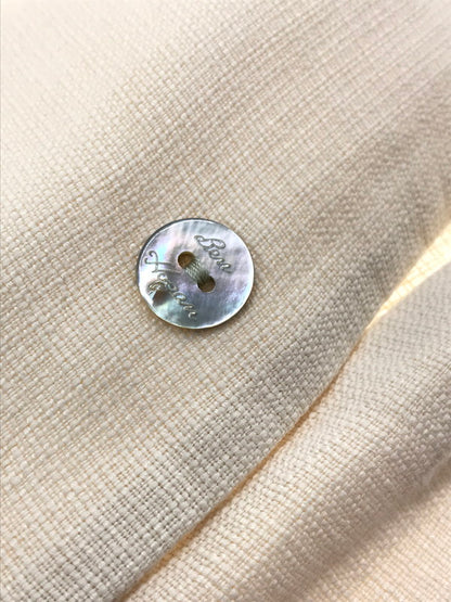 【中古品】【メンズ】 BEN HOGAN ベン ホーガン S/S SILK SHIRT シルクシャツ 半袖シャツ 146-260926-na-06-tagh サイズ：XL カラー：ホワイト 万代Net店