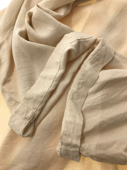 【中古品】【メンズ】 BEN HOGAN ベン ホーガン S/S SILK SHIRT シルクシャツ 半袖シャツ 146-260926-na-06-tagh サイズ：XL カラー：ホワイト 万代Net店