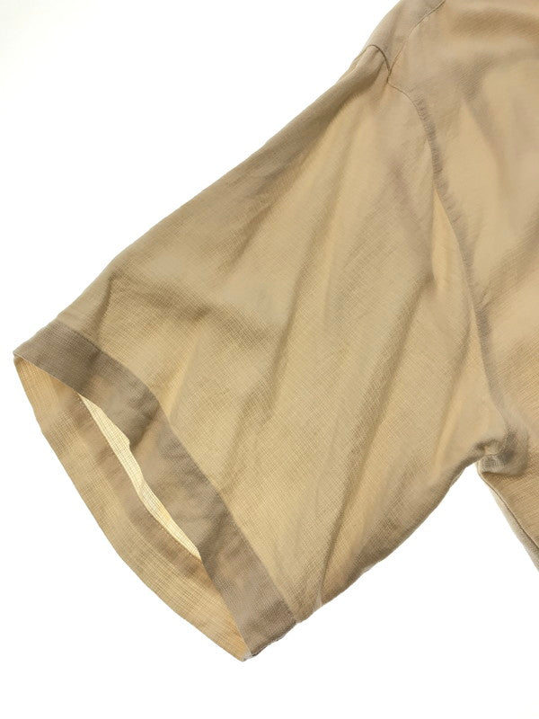【中古品】【メンズ】 BEN HOGAN ベン ホーガン S/S SILK SHIRT シルクシャツ 半袖シャツ 146-260926-na-06-tagh サイズ：XL カラー：ホワイト 万代Net店