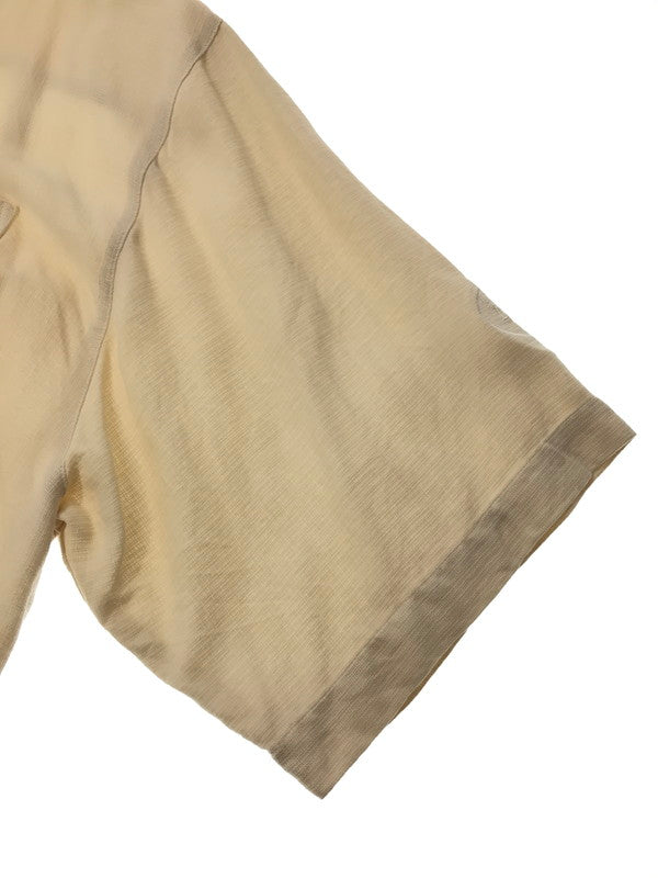 【中古品】【メンズ】 BEN HOGAN ベン ホーガン S/S SILK SHIRT シルクシャツ 半袖シャツ 146-260926-na-06-tagh サイズ：XL カラー：ホワイト 万代Net店