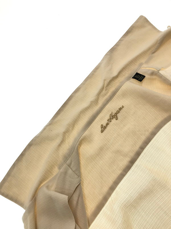 【中古品】【メンズ】 BEN HOGAN ベン ホーガン S/S SILK SHIRT シルクシャツ 半袖シャツ 146-260926-na-06-tagh サイズ：XL カラー：ホワイト 万代Net店