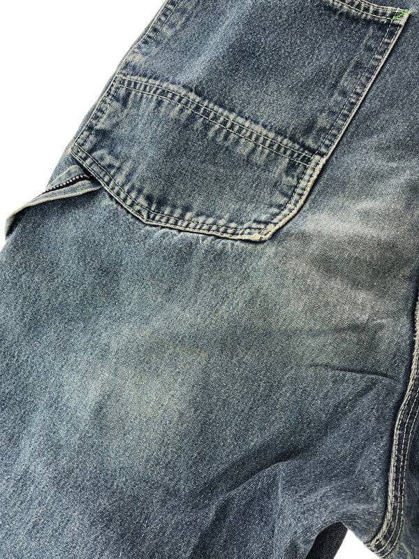 【現状渡し品】【メンズ】 BIG SMITH ビッグスミス 推定80's OVER ALL 推定80年代 オーバーオール 146-260926-rt-40-tagh サイズ：34×36 カラー：インディゴ 万代Net店