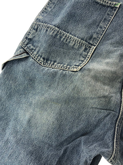 【現状渡し品】【メンズ】 BIG SMITH ビッグスミス 推定80's OVER ALL 推定80年代 オーバーオール 146-260926-rt-40-tagh サイズ：34×36 カラー：インディゴ 万代Net店
