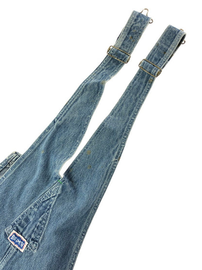 【現状渡し品】【メンズ】 BIG SMITH ビッグスミス 推定80's OVER ALL 推定80年代 オーバーオール 146-260926-rt-40-tagh サイズ：34×36 カラー：インディゴ 万代Net店