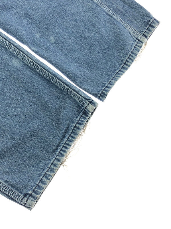【現状渡し品】【メンズ】 BIG SMITH ビッグスミス 推定80's OVER ALL 推定80年代 オーバーオール 146-260926-rt-40-tagh サイズ：34×36 カラー：インディゴ 万代Net店