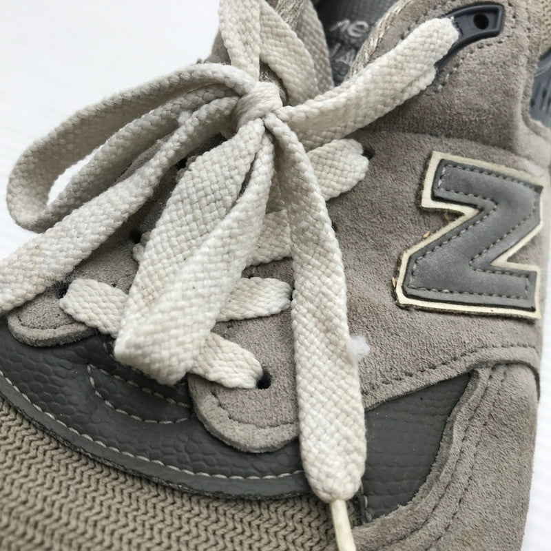 【現状渡し品】【メンズ】 NEW BALANCE ニューバランス GRAY M998 グレー スニーカー 靴 163-260926-rt-08-tagh サイズ：28.5cm US 10 1/2 カラー：グレー 万代Net店