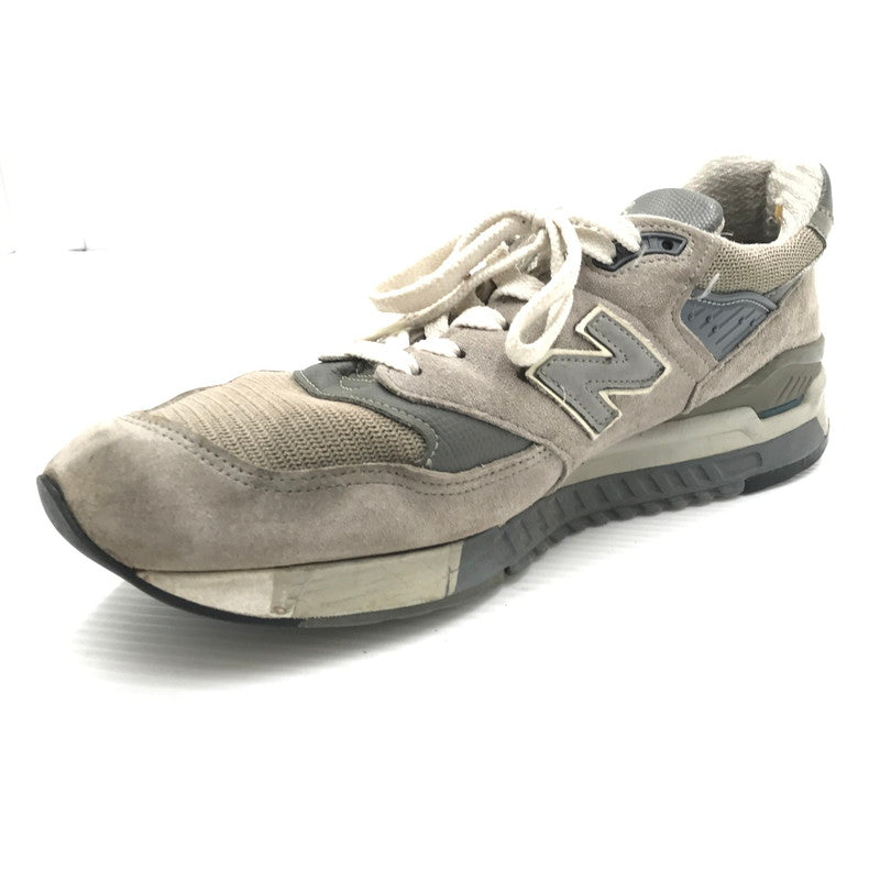 【現状渡し品】【メンズ】 NEW BALANCE ニューバランス GRAY M998 グレー スニーカー 靴 163-260926-rt-08-tagh サイズ：28.5cm US 10 1/2 カラー：グレー 万代Net店