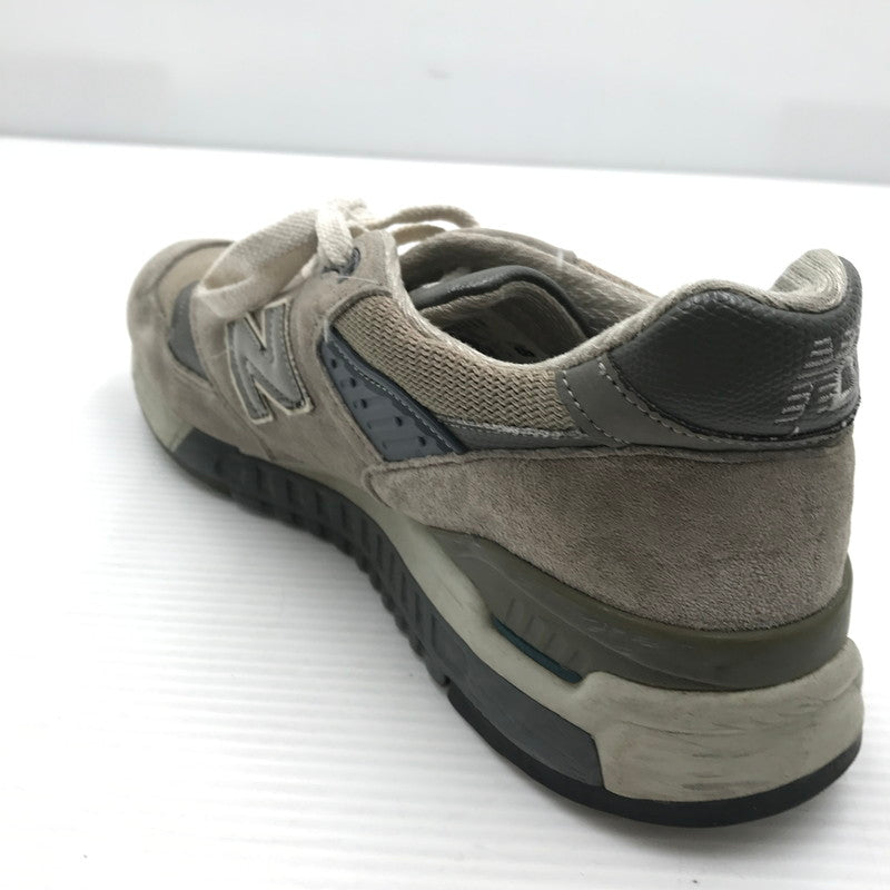 【現状渡し品】【メンズ】 NEW BALANCE ニューバランス GRAY M998 グレー スニーカー 靴 163-260926-rt-08-tagh サイズ：28.5cm US 10 1/2 カラー：グレー 万代Net店