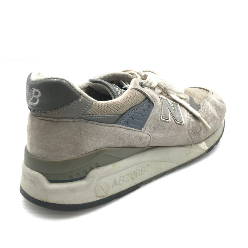 【現状渡し品】【メンズ】 NEW BALANCE ニューバランス GRAY M998 グレー スニーカー 靴 163-260926-rt-08-tagh サイズ：28.5cm US 10 1/2 カラー：グレー 万代Net店