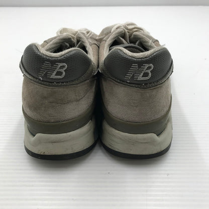 【現状渡し品】【メンズ】 NEW BALANCE ニューバランス GRAY M998 グレー スニーカー 靴 163-260926-rt-08-tagh サイズ：28.5cm US 10 1/2 カラー：グレー 万代Net店