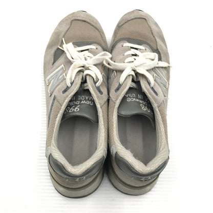 【現状渡し品】【メンズ】 NEW BALANCE ニューバランス GRAY M998 グレー スニーカー 靴 163-260926-rt-08-tagh サイズ：28.5cm US 10 1/2 カラー：グレー 万代Net店