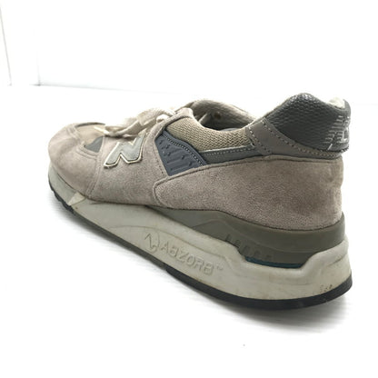 【現状渡し品】【メンズ】 NEW BALANCE ニューバランス GRAY M998 グレー スニーカー 靴 163-260926-rt-08-tagh サイズ：28.5cm US 10 1/2 カラー：グレー 万代Net店