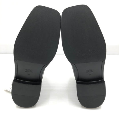 【中古品】【メンズ】 ZARA ザラ CHELSEA BOOTS WITH METAL DETAIL メタリックディテール チェルシーブーツ 靴 163-261005-na-58-tagh サイズ：44 カラー：BLACK 万代Net店