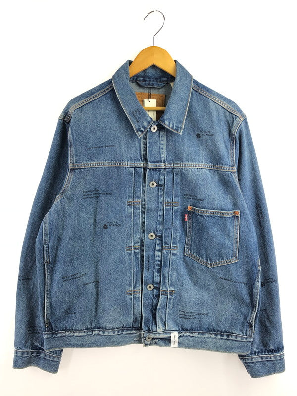 【中古美品】【メンズ】 MARC HARN マークハーン 1ST LETTER DENIM JACKET MODEL 25.001 デニムジャケット ライトアウター 140-260926-na-25-tagh サイズ：L カラー：インディゴ 万代Net店