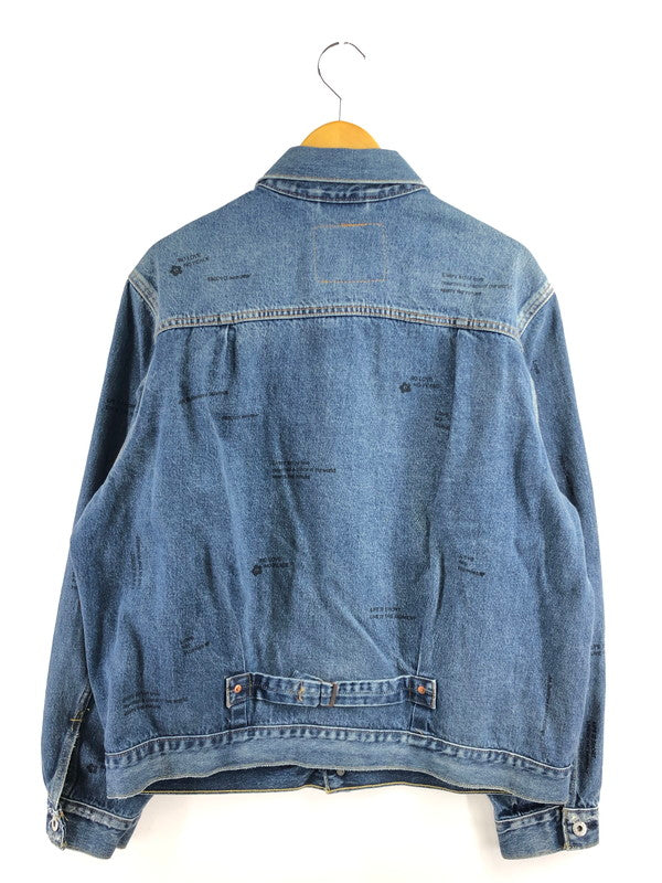 【中古美品】【メンズ】 MARC HARN マークハーン 1ST LETTER DENIM JACKET MODEL 25.001 デニムジャケット ライトアウター 140-260926-na-25-tagh サイズ：L カラー：インディゴ 万代Net店