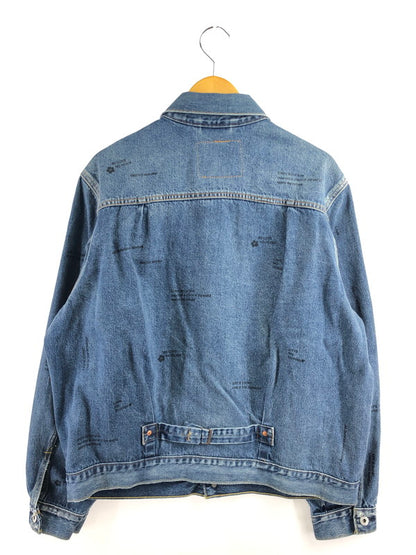 【中古美品】【メンズ】 MARC HARN マークハーン 1ST LETTER DENIM JACKET MODEL 25.001 デニムジャケット ライトアウター 140-260926-na-25-tagh サイズ：L カラー：インディゴ 万代Net店