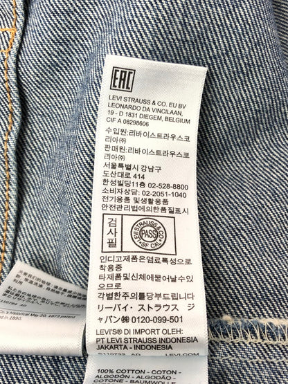 【中古美品】【メンズ】 MARC HARN マークハーン 1ST LETTER DENIM JACKET MODEL 25.001 デニムジャケット ライトアウター 140-260926-na-25-tagh サイズ：L カラー：インディゴ 万代Net店