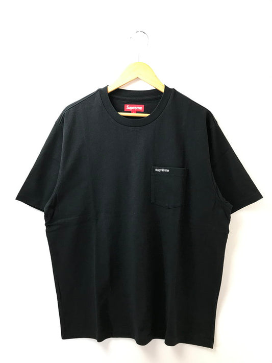 【中古品】【メンズ】 SUPREME シュプリーム 25FW S/S POCKET TEE ポケット Tシャツ 半袖Tシャツ 149-260928-na-48-tagh サイズ：L カラー：ブラック 万代Net店