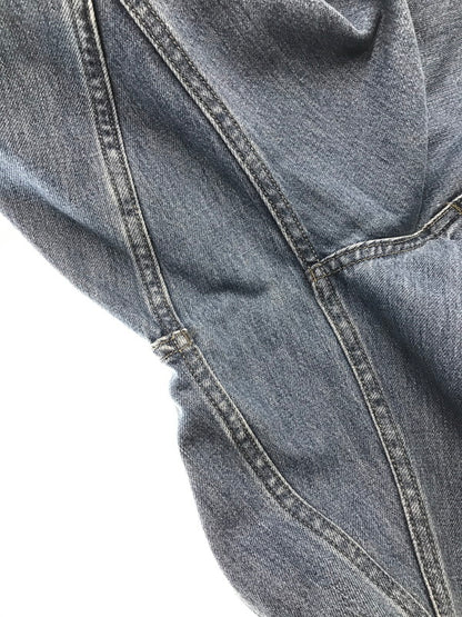 【中古品】【メンズ】 THE NORTH FACE PURPLE LABEL ザノースフェイスパープルレーベル DENIM WIDE TAPERED FIELD PANTS N25FC068 デニム ワイド テーパード フィールドパンツ ボトムス 155-260926-na-14-tagh サイズ：34 カラー：インディゴ 万代Net店