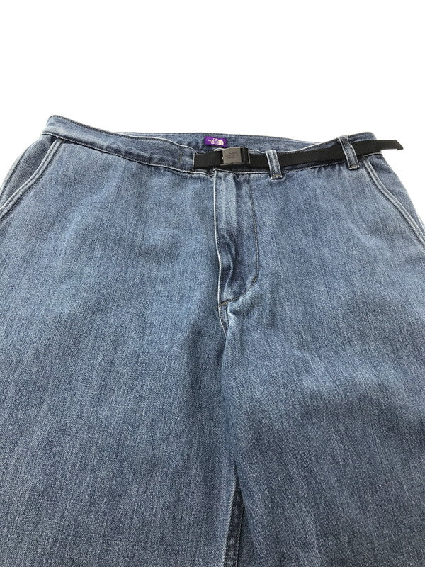 【中古品】【メンズ】 THE NORTH FACE PURPLE LABEL ザノースフェイスパープルレーベル DENIM WIDE TAPERED FIELD PANTS N25FC068 デニム ワイド テーパード フィールドパンツ ボトムス 155-260926-na-14-tagh サイズ：34 カラー：インディゴ 万代Net店