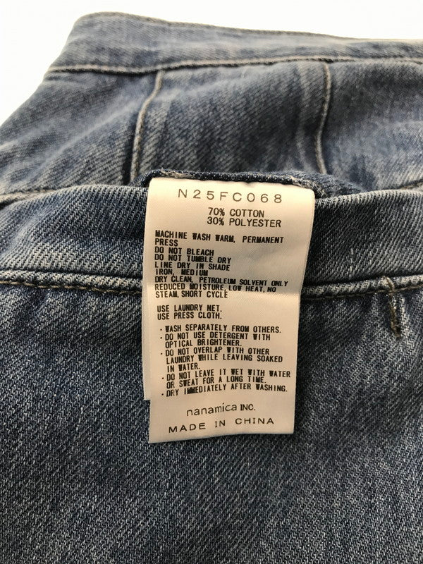 【中古品】【メンズ】 THE NORTH FACE PURPLE LABEL ザノースフェイスパープルレーベル DENIM WIDE TAPERED FIELD PANTS N25FC068 デニム ワイド テーパード フィールドパンツ ボトムス 155-260926-na-14-tagh サイズ：34 カラー：インディゴ 万代Net店